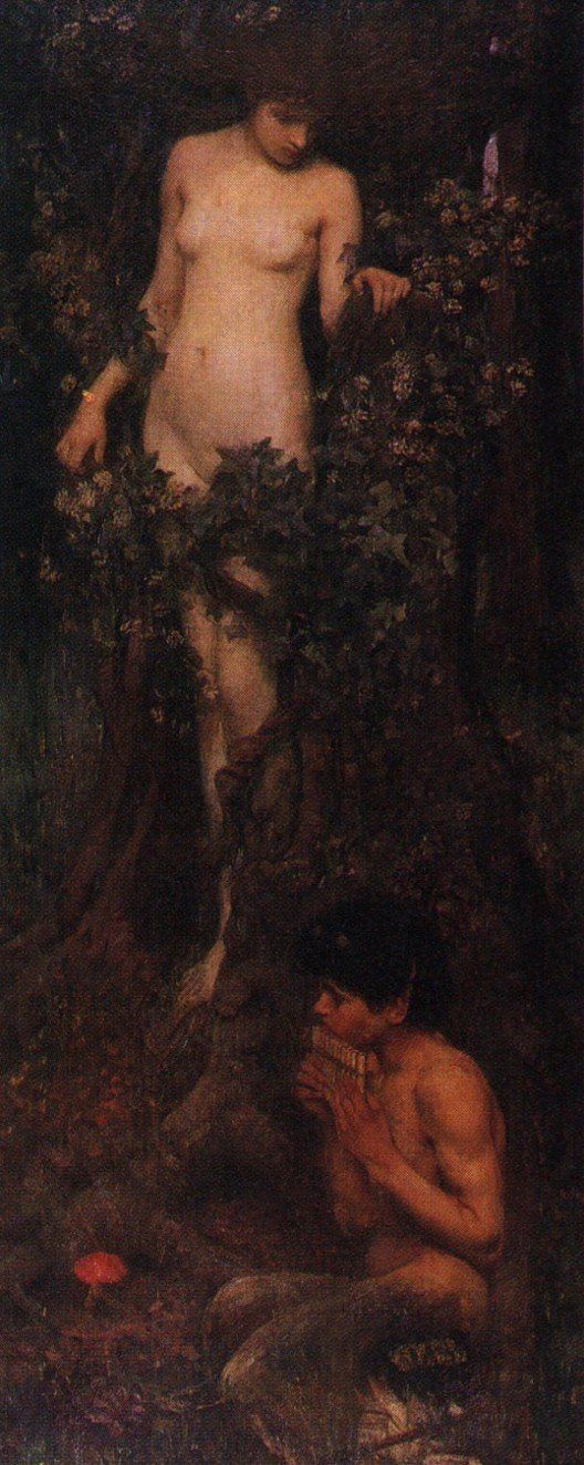 John William Waterhouse: A Hamadryad - 1895