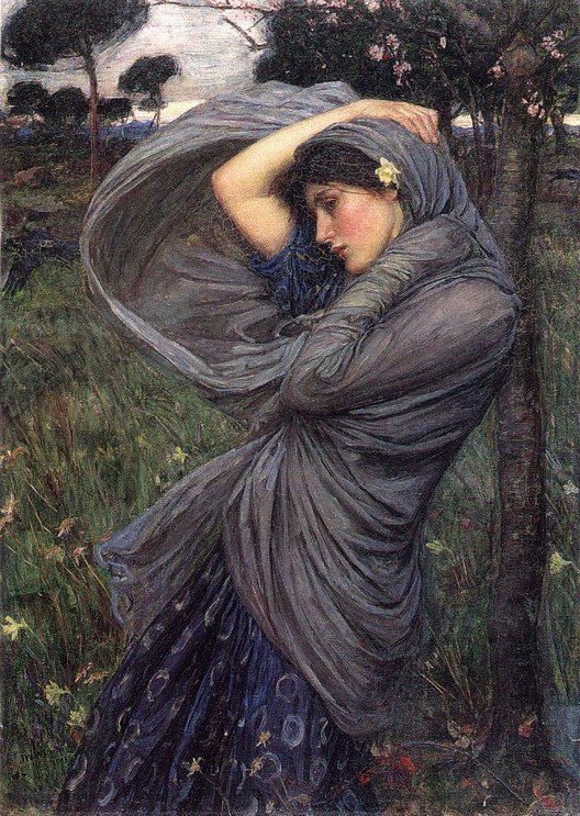 John William Waterhouse: Boreas - 1902