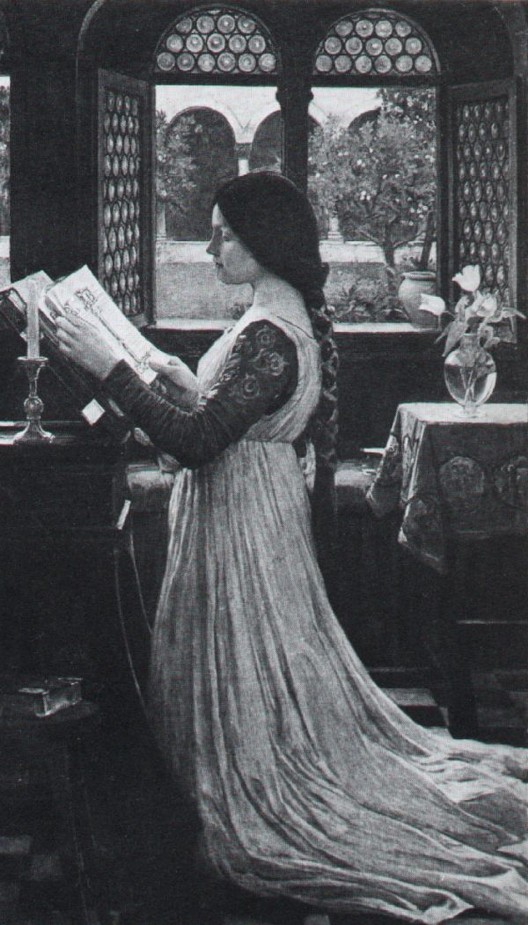 John William Waterhouse: The Missal - 1902